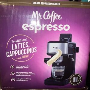 Mr. Coffee Black Espresso Maker